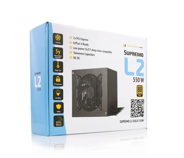 SilentiumPC Supremo L2 550W 80 Plus Gold - 308095 - zdjęcie 8